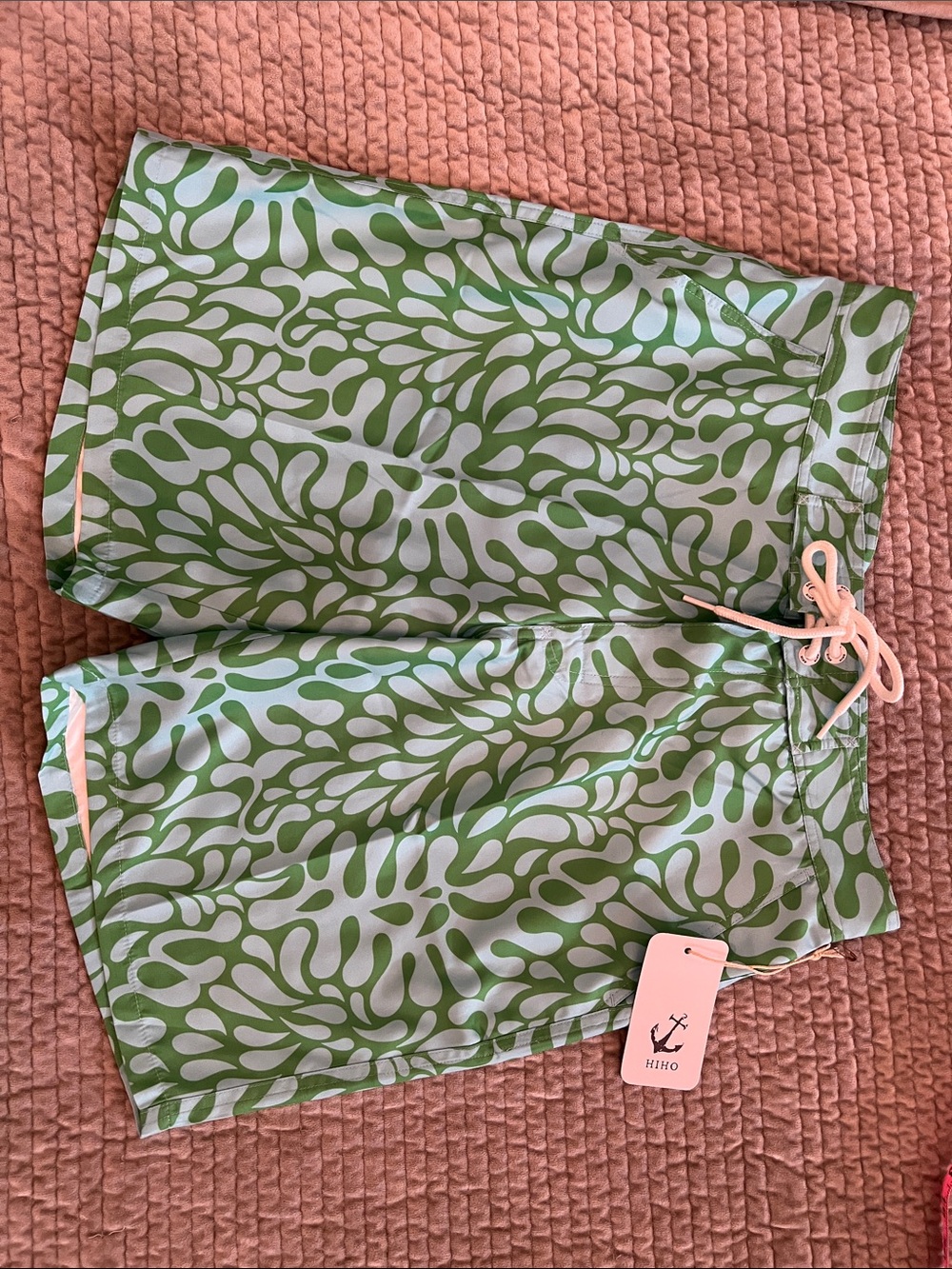 Patterned Men’s Swim Trunks